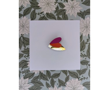 Broche Love Me Fushia