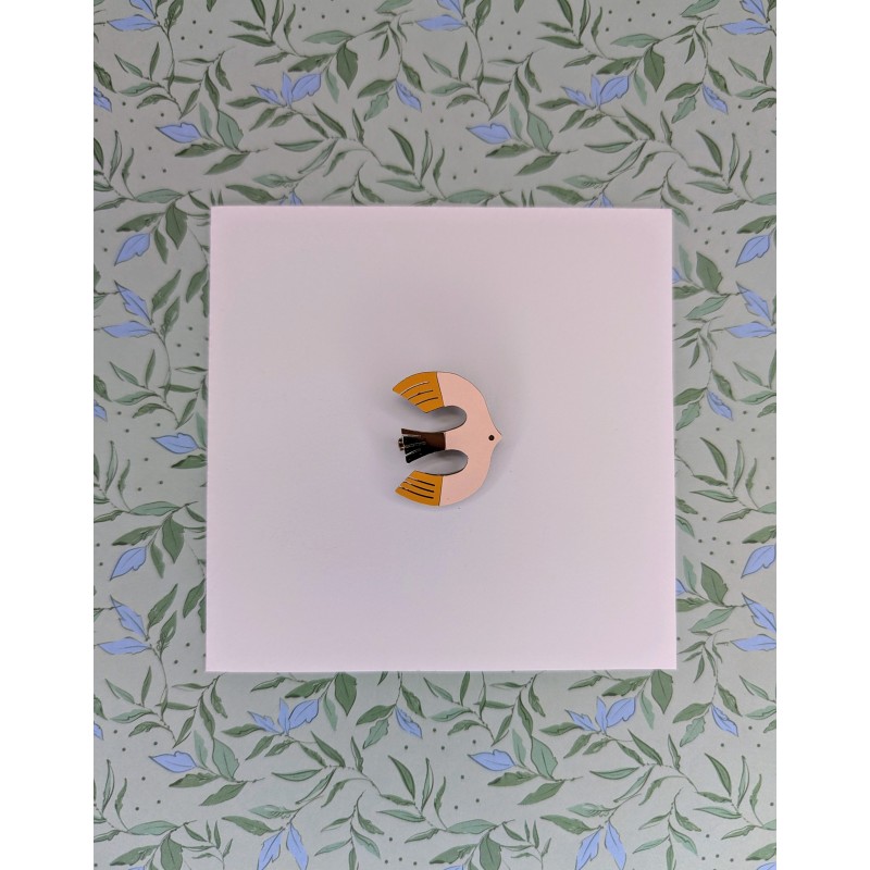 Broche Birdy dragée Broche Birdy dragée