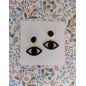 Boucles d'oreilles noires Olimpia Boucles d'oreilles noires Olimpia