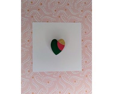 Broche Love jungle