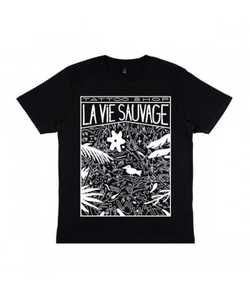 T-shirt Unisexe Jungle noir