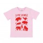 T-shirt Enfant Animaux Rose T-shirt Enfant Animaux Rose