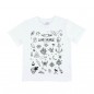 T-shirt Enfant Tattoo Blanc T-shirt Enfant Tattoo Blanc