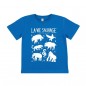 T-shirt Enfant Animaux Bleu T-shirt Enfant Animaux Bleu