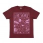 T-shirt Unisexe Jungle bordeaux T-shirt Unisexe Jungle bordeaux