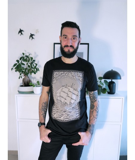 T-shirt Bateau