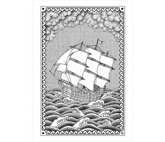 Affiche Bateau