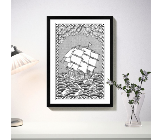 Affiche Bateau