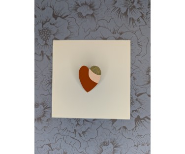 Broche Love toscane