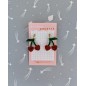 Boucles D'oreilles Cherry Hearts Boucles D'oreilles Cherry Hearts