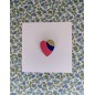 Broche Love rose malabar Broche Love rose malabar