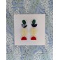 Boucles d'oreille Totem Chromatique Boucles d'oreille Totem Chromatique